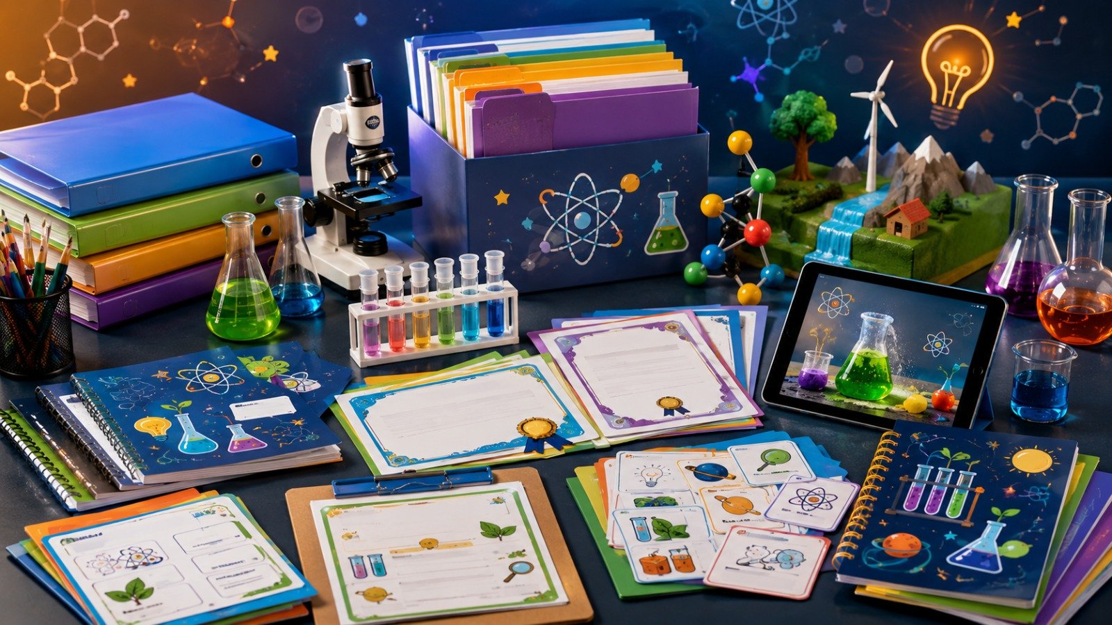 Bônus 1 - materiais científicos completos para sala de aula